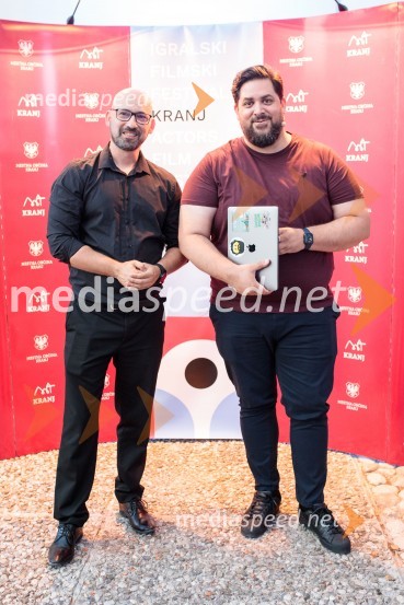  Srečko Štagar, ZTKK;  Boštjan Gorenc - Pižama, pisatelj, prevajalec, stand up komikFilmski festival Krafft 2022, otvoritev