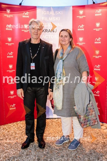  Branko Završan, igralec;  Maja Weiss Braatz, režiserkaFilmski festival Krafft 2022, otvoritev
