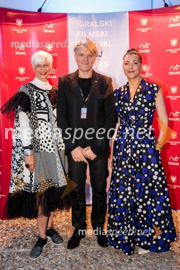  Barbra Drnač, plesalka;  Branko Završan, igralec;  ... Filmski festival Krafft 2022, otvoritev