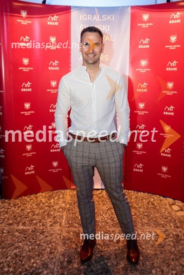  Matevž Česen, poklicni plesalec, koreograf, trener športnega plesa, plesni sodnik Filmski festival Krafft 2022, otvoritev