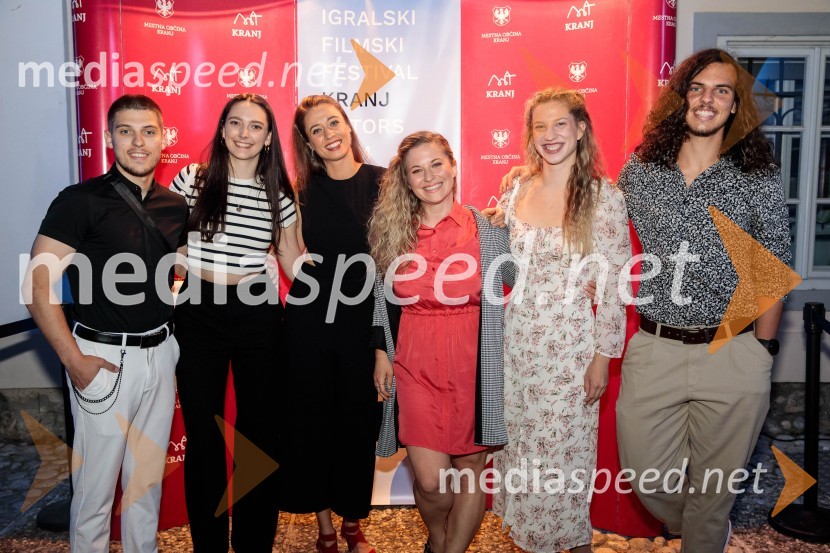  ... ;  Ana Urh;  ... ;  Lucija Velkavrh, plesalka, koreografinja;  Sara Kovač;  ... Filmski festival Krafft 2022, otvoritev