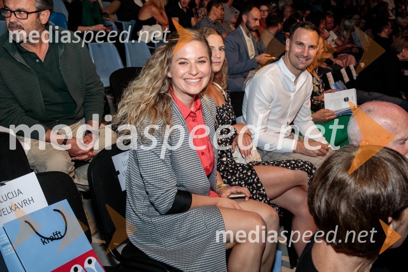  Lucija Velkavrh, plesalka, koreografinja;  Matevž Česen, poklicni plesalec, koreograf, trener športnega plesa, plesni sodnik Filmski festival Krafft 2022, otvoritev