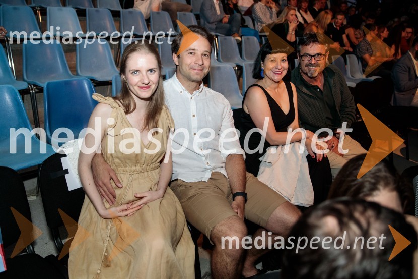  Lena Hribar  Škrlec, igralka;  Nik  Škrlec, igralec;  Aja Kobe, igralka;  Jernej Kuntner, igralecFilmski festival Krafft 2022, otvoritev