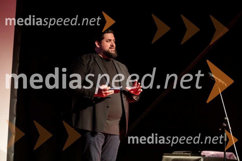  Boštjan Gorenc - Pižama, pisatelj, prevajalec, stand up komikFilmski festival Krafft 2022, otvoritev