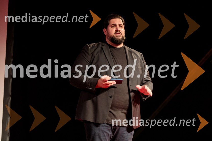  Boštjan Gorenc - Pižama, pisatelj, prevajalec, stand up komikFilmski festival Krafft 2022, otvoritev