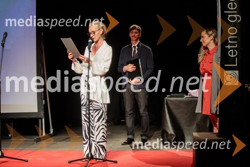  Rosana Hribar, plesalka, predstojnica sodobne katedre Akademije za ples;  ... ;  Lucija Velkavrh, plesalka, koreografinjaFilmski festival Krafft 2022, otvoritev