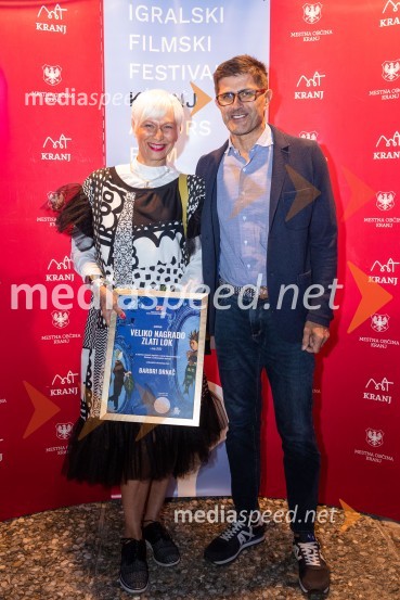  Barbra Drnač, plesalka;  Matjaž Rakovec, župan Mestne občine KranjFilmski festival Krafft 2022, otvoritev