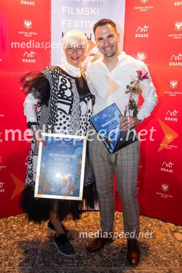  Barbra Drnač, plesalka;  Matevž Česen, poklicni plesalec, koreograf, trener športnega plesa, plesni sodnik Filmski festival Krafft 2022, otvoritev