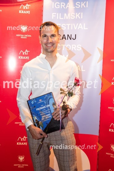  Matevž Česen, poklicni plesalec, koreograf, trener športnega plesa, plesni sodnik Filmski festival Krafft 2022, otvoritev