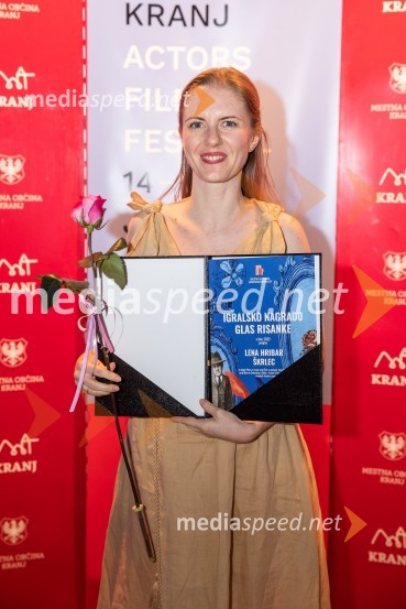  Lena Hribar  Škrlec, igralkaFilmski festival Krafft 2022, otvoritev