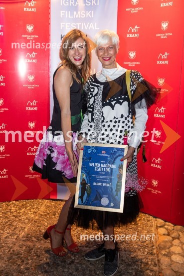  Tereza Poljanič, voditeljica oddaje Zdravo, lastnica blagovne znamke Tereza's Choice;  Barbra Drnač, plesalkaFilmski festival Krafft 2022, otvoritev