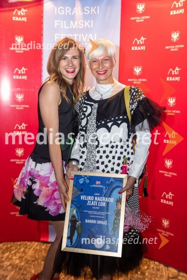  Tereza Poljanič, voditeljica oddaje Zdravo, lastnica blagovne znamke Tereza's Choice;  Barbra Drnač, plesalkaFilmski festival Krafft 2022, otvoritev