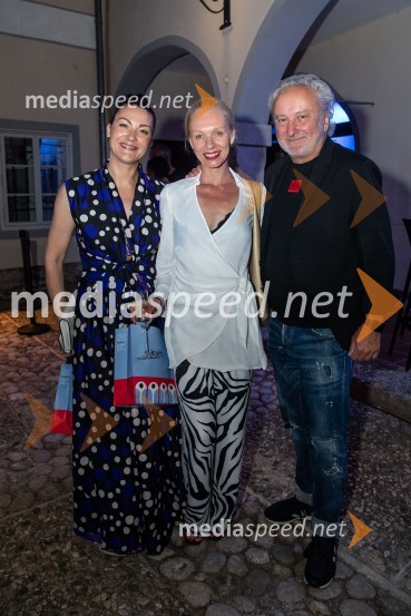  ... ;  Rosana Hribar, plesalka, predstojnica sodobne katedre Akademije za ples;  Peter Bratuša, režiserFilmski festival Krafft 2022, otvoritev