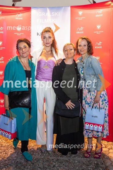  ... ;  Zala Djurić, igralka;  ... ;  Mojca Fatur, igralkaFilmski festival Krafft 2022, otvoritev