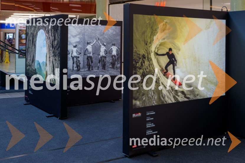 Red Bull Illume indoor razstava Citycenter Celje