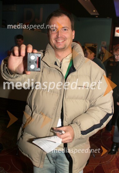 Boris Zemljič, novinar Net TvBowling zvezd, finale Planet Tuš Celje