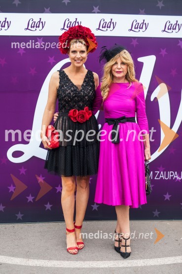  Patricija Rijavec Simonič;  Darja Kuhar Kotnik, soustanoviteljica in podpredsednica Društva za zdravje narodaLady piknik pod klobuki 2022