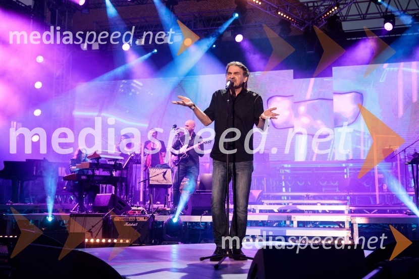  Marko Vuksanovič, pevec, skupina AvtomobiliVal 202, veliki koncert ob 50. obletnici