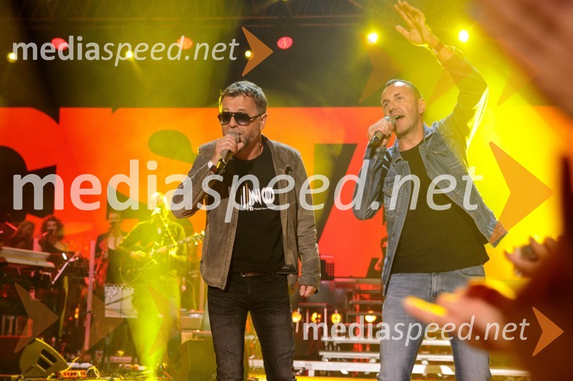 dr. Tone Kregar, zgodovinar, pevec Mi2, direktor Muzeja novejše zgodovine Celje;  Jernej Dirnbek - Dimek, skupina MI2Val 202, veliki koncert ob 50. obletnici