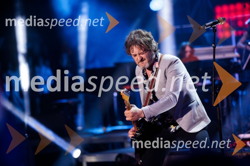  Zoran Čalić, kitarist skupine Big Foot MamaVal 202, veliki koncert ob 50. obletnici