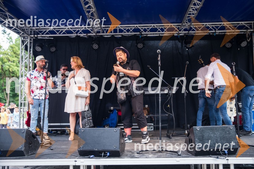  ... ;   Simona Dakič Nemanič, odgovorna urednica revije Lady;  Nejc Simšič, novinarLady piknik pod klobuki 2022