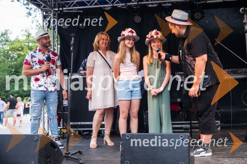  ... ;   Simona Dakič Nemanič, odgovorna urednica revije Lady;  ... ;  ... ;  Nejc Simšič, novinarLady piknik pod klobuki 2022