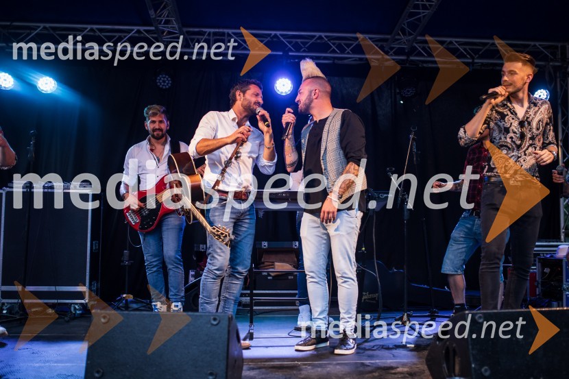  Jernej Tozon, pevec, skupina Čuki;  Dejan Krajnc, Dejan DogajaLady piknik pod klobuki 2022