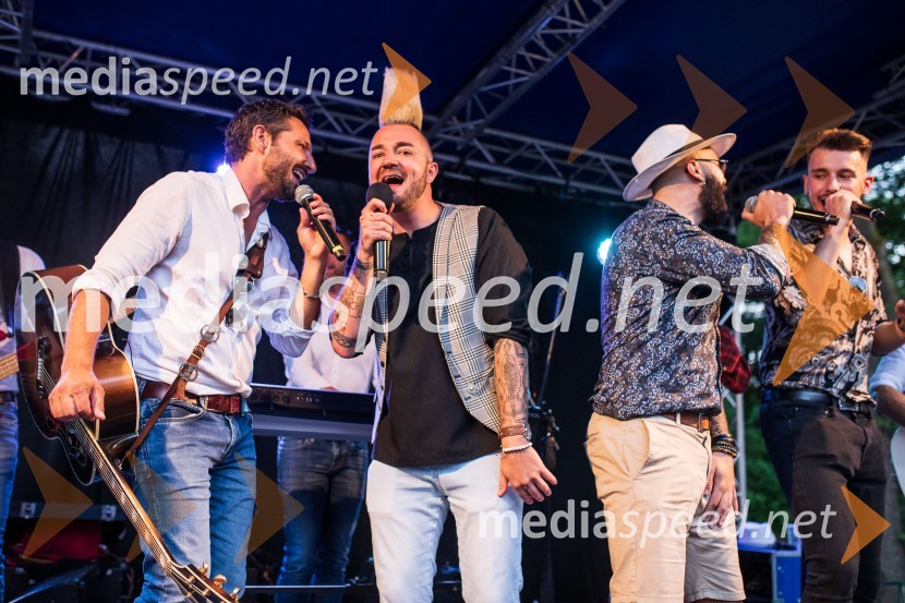  Jernej Tozon, pevec, skupina Čuki;  Dejan Krajnc, Dejan Dogaja;  ... ;  ... Lady piknik pod klobuki 2022