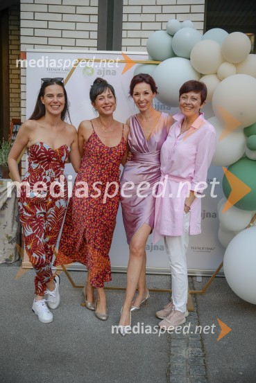  Ula  Furlan, igralka, voditeljica, vodja stikov z javnostmi Kina Šiška;  Tina Gorenjak, igralka;  Silvija Štrukelj, lastnica kozmetičnega salona Ajna;  Saša  Einsiedler, mentorica za uspehOtvoritev kozmetičnega salona Ajna