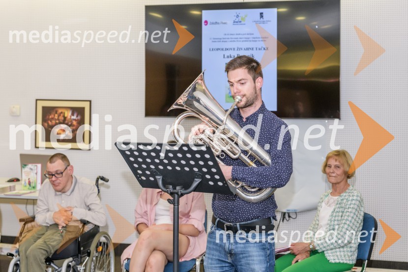 Leopoldove živahne tačke, predstavitev knjige Luke Prosnika