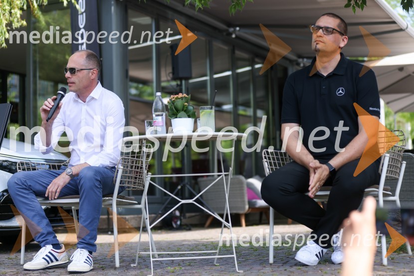  Robert Lešnik, vodja zunanjega oblikovanja, Mercedes-Benz;  ... Robert Lešnik predstavil Mercedes EQS in EQB