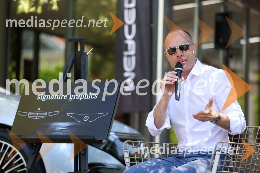  Robert Lešnik, vodja zunanjega oblikovanja, Mercedes-BenzRobert Lešnik predstavil Mercedes EQS in EQB