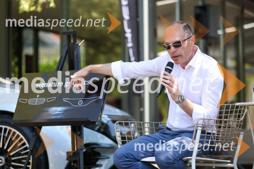  Robert Lešnik, vodja zunanjega oblikovanja, Mercedes-BenzRobert Lešnik predstavil Mercedes EQS in EQB