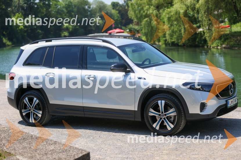 Robert Lešnik predstavil Mercedes EQS in EQB