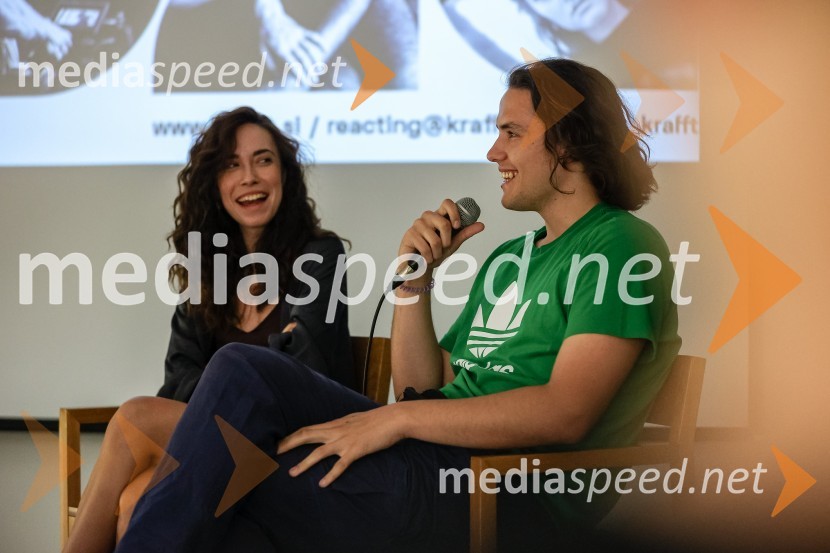  Milena Božič, igralka;  Kerim Čutuna, igralecReActing as a Star - igrajo lokalno, delujejo globalno,  druženje z mediji