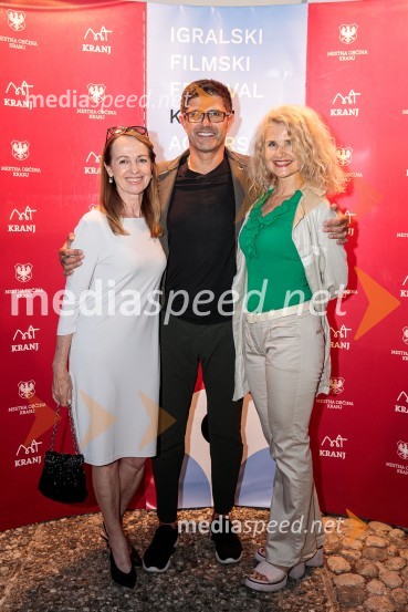  ... ;  Matjaž Rakovec, župan Mestne občine Kranj;  Tanja Dimitrievska, igralkaFilmski festival Krafft, zaključek