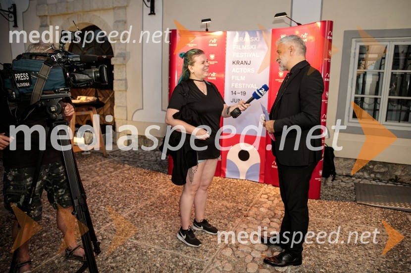  Tanja Divac, novinarka;  Sebastian Cavazza, dramski in filmski igralecFilmski festival Krafft, zaključek