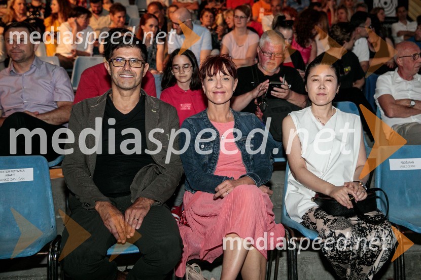  Matjaž Rakovec, župan Mestne občine Kranj;  Urša Manček Rakovec, marketing, RTV Slovenija;  ... Filmski festival Krafft, zaključek