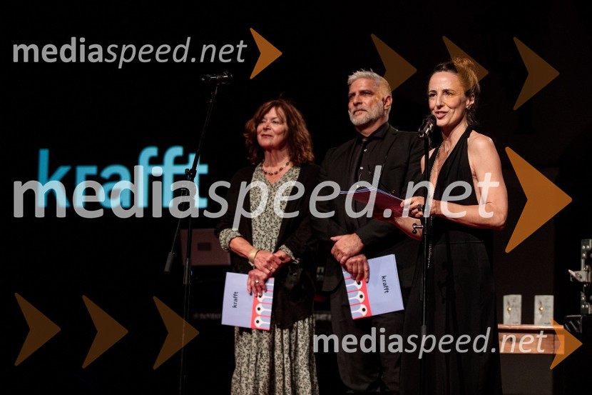  Marijana Brecelj, igralka;  Sebastian Cavazza, dramski in filmski igralec;  Valentina Carnelutti, igralkaFilmski festival Krafft, zaključek