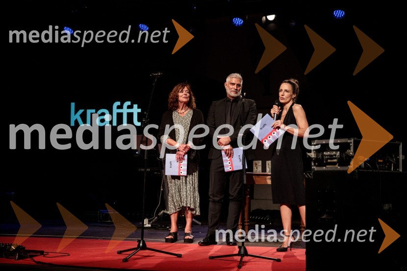  Marijana Brecelj, igralka;  Sebastian Cavazza, dramski in filmski igralec;  Valentina Carnelutti, igralkaFilmski festival Krafft, zaključek