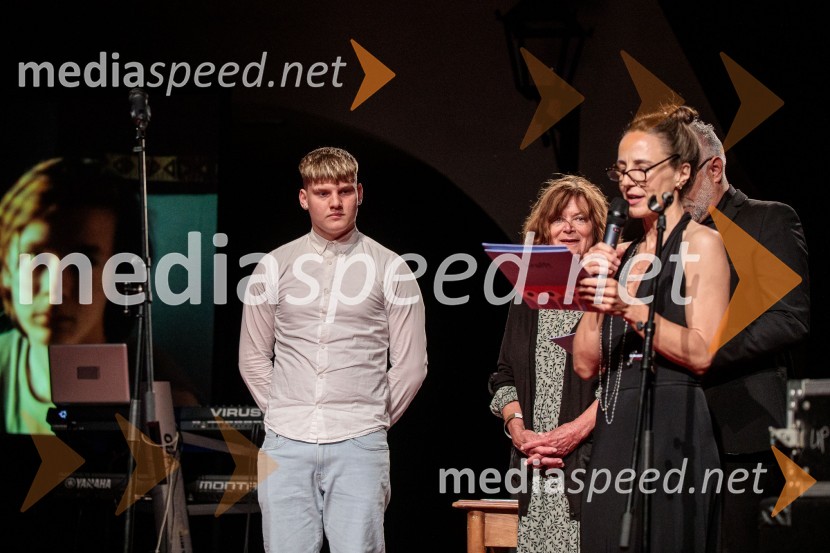  Viktor Benóný, igralec;  Marijana Brecelj, igralka;  Valentina Carnelutti, igralkaFilmski festival Krafft, zaključek