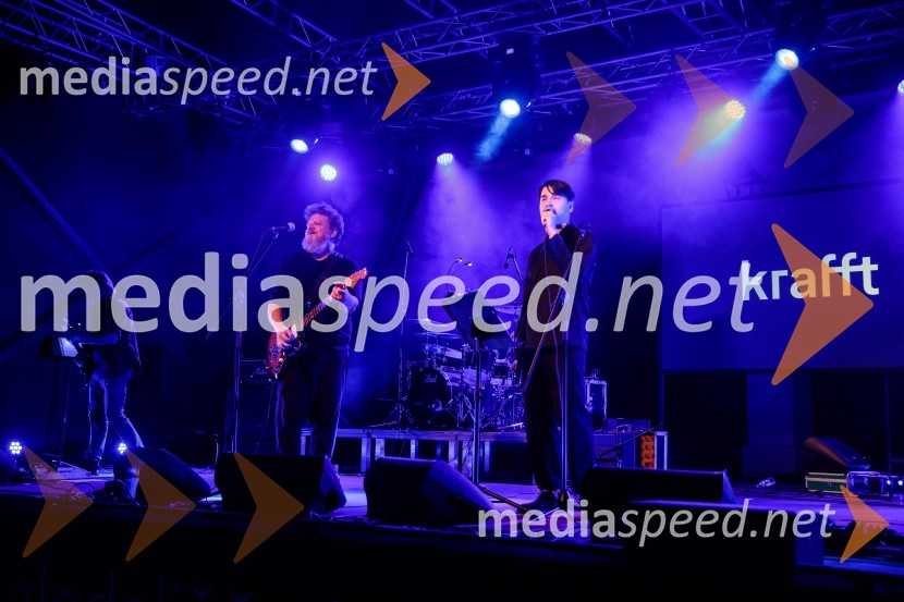  Tomislav  Jovanović - Tokac, pevec skupine Dan D;  Saša Tabaković, igralec, nekdanji poslanec SMCFilmski festival Krafft, zaključek