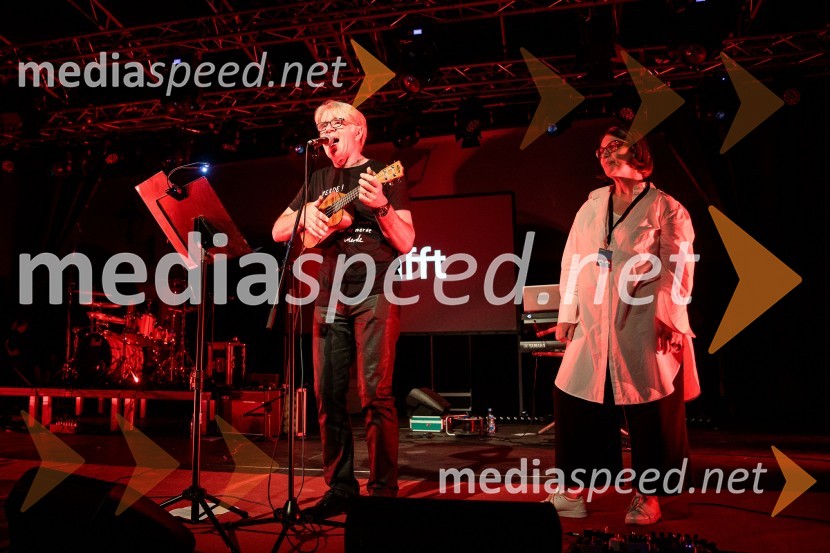  Branko Završan, igralec;  Maja Sever, igralkaFilmski festival Krafft, zaključek