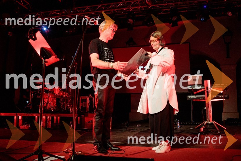  Branko Završan, igralec;  Maja Sever, igralkaFilmski festival Krafft, zaključek