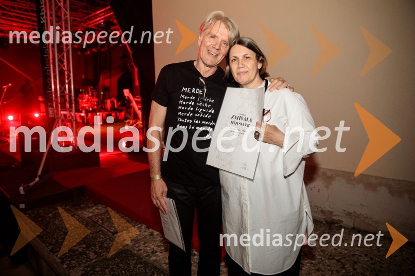  Branko Završan, igralec;  Maja Sever, igralkaFilmski festival Krafft, zaključek