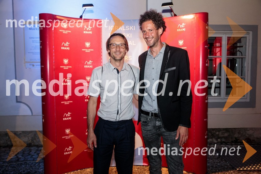  Marko  Mandić, igralec;  Toni Cahunek, igralec, novinarFilmski festival Krafft, zaključek