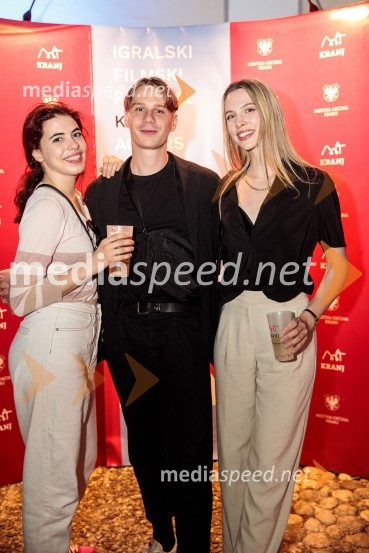  ... ;  Timon Šturbej, igralec;  Klara Kuk, igralka, manekenkaFilmski festival Krafft, zaključek