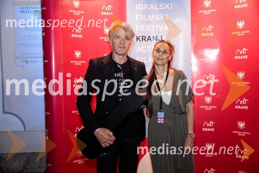  Branko Završan, igralec;  Lučka Počkaj, igralkaFilmski festival Krafft, zaključek