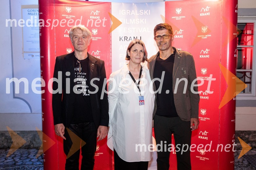  Branko Završan, igralec;  Maja Sever, igralka;  Matjaž Rakovec, župan Mestne občine KranjFilmski festival Krafft, zaključek