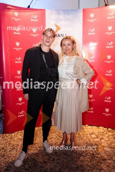  Timon Šturbej, igralec;  Nataša Bučar, direktorica, Slovenski filmski centerFilmski festival Krafft, zaključek